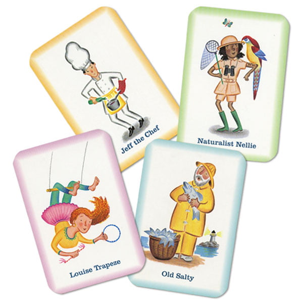 Eeboo Old Maid Card Game for Kids aged 5 yrs